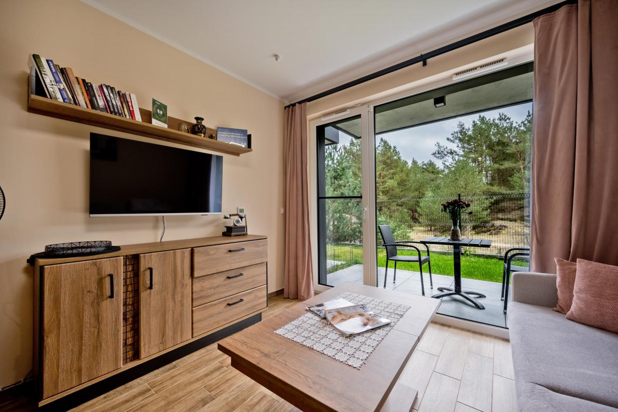 Apartament Orlando W Porto Leba 350M Od Morza מראה חיצוני תמונה